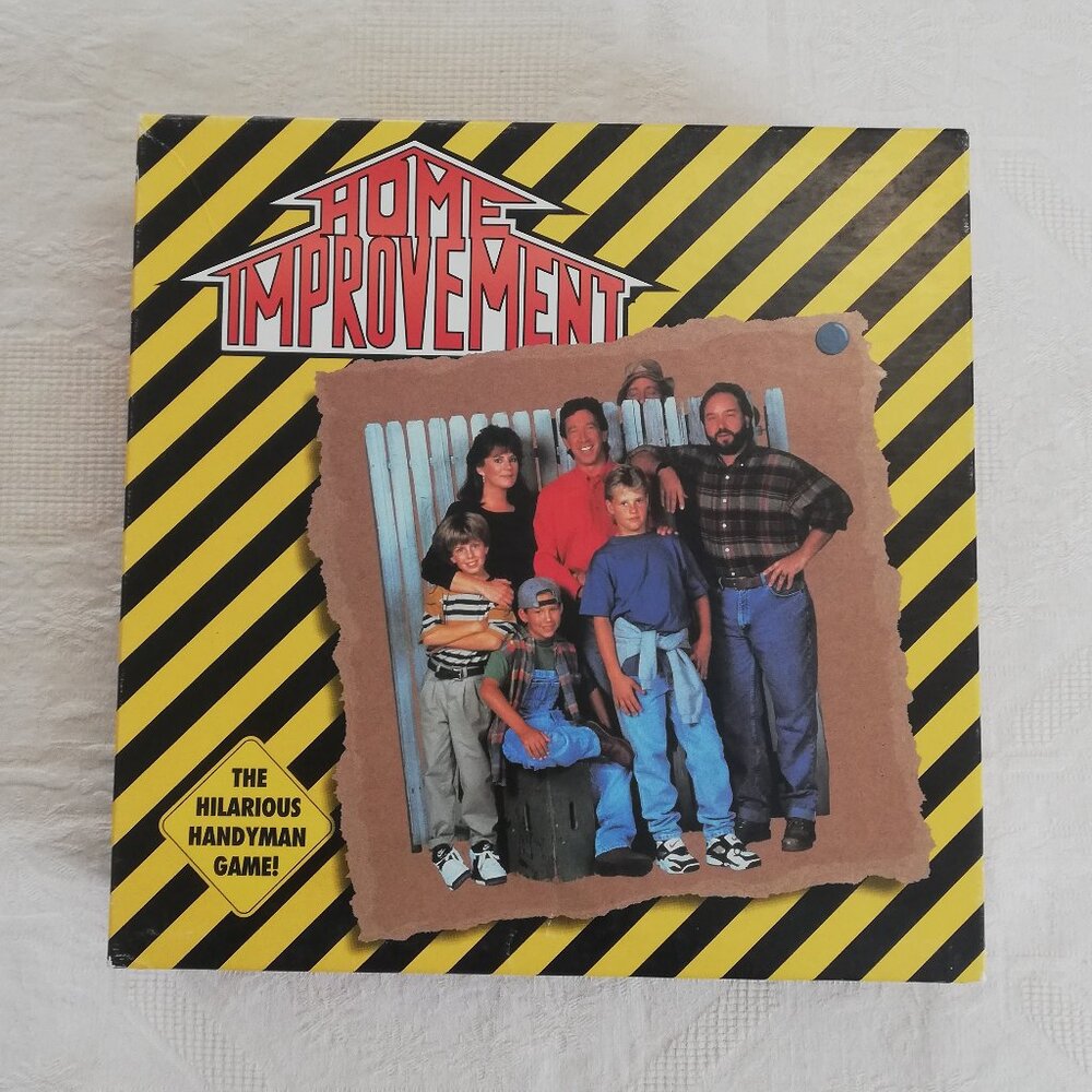 Home Improvement Board Game Hilarious Handyman Vintage Game COMPLETE